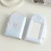 INS Sweet Love Card Album PVC with 16 Internal Pages Photocard Binder 3 Inch Mini Collectible Card Album
