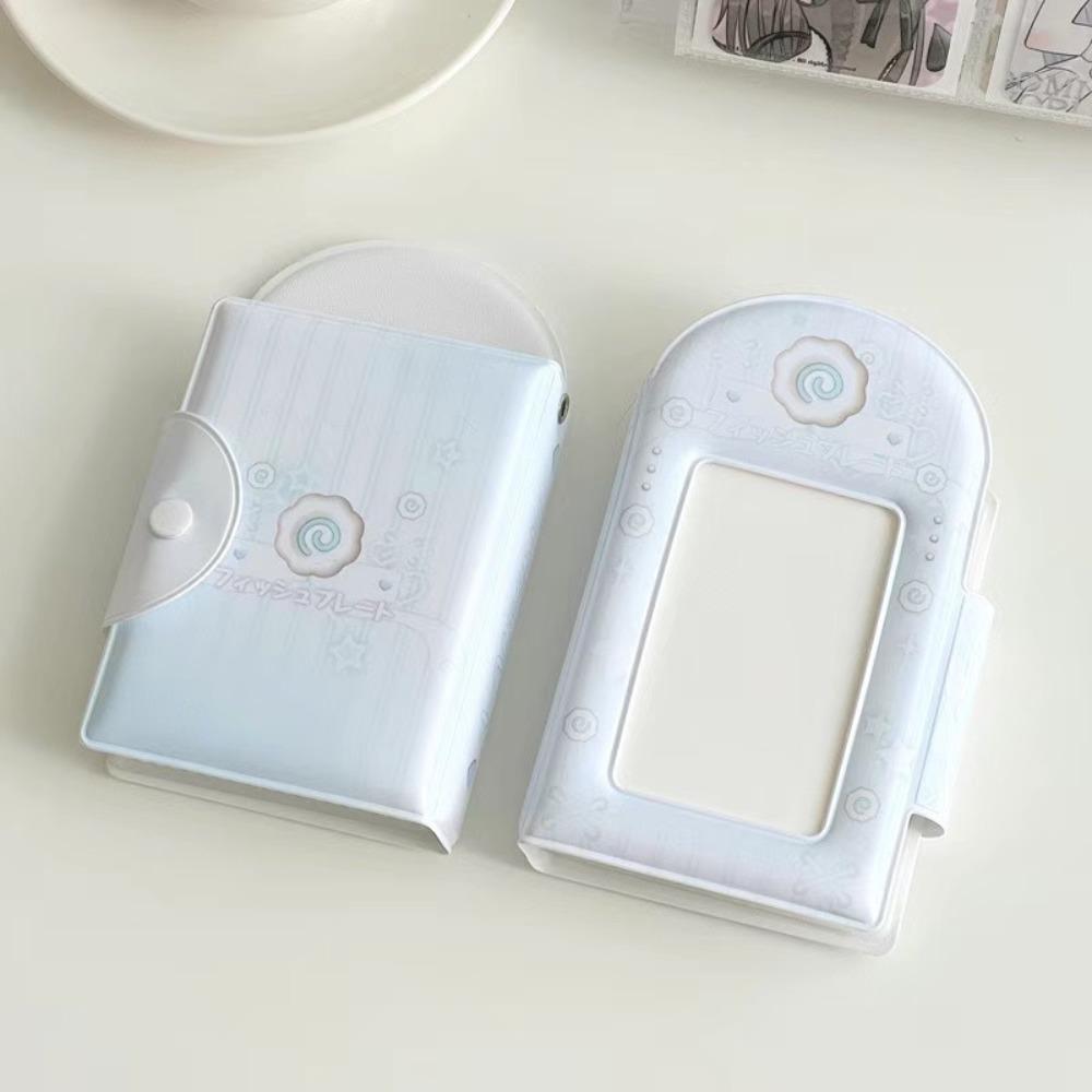 INS Sweet Love Card Album PVC with 16 Internal Pages Photocard Binder 3 Inch Mini Collectible Card Album