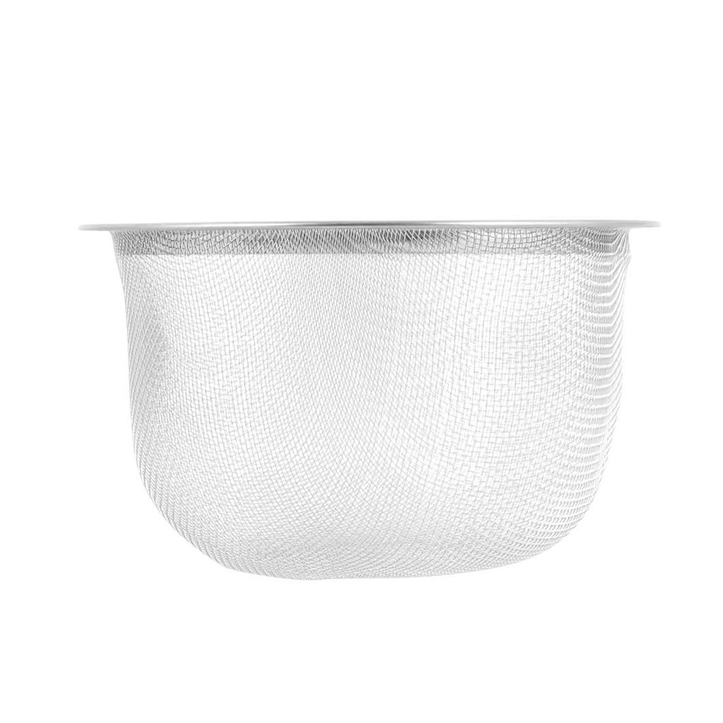 uxcell Tea Strainers, Stainless Steel, 80mm Diameter, 52mm Deep, Round Mesh, Pack of 8