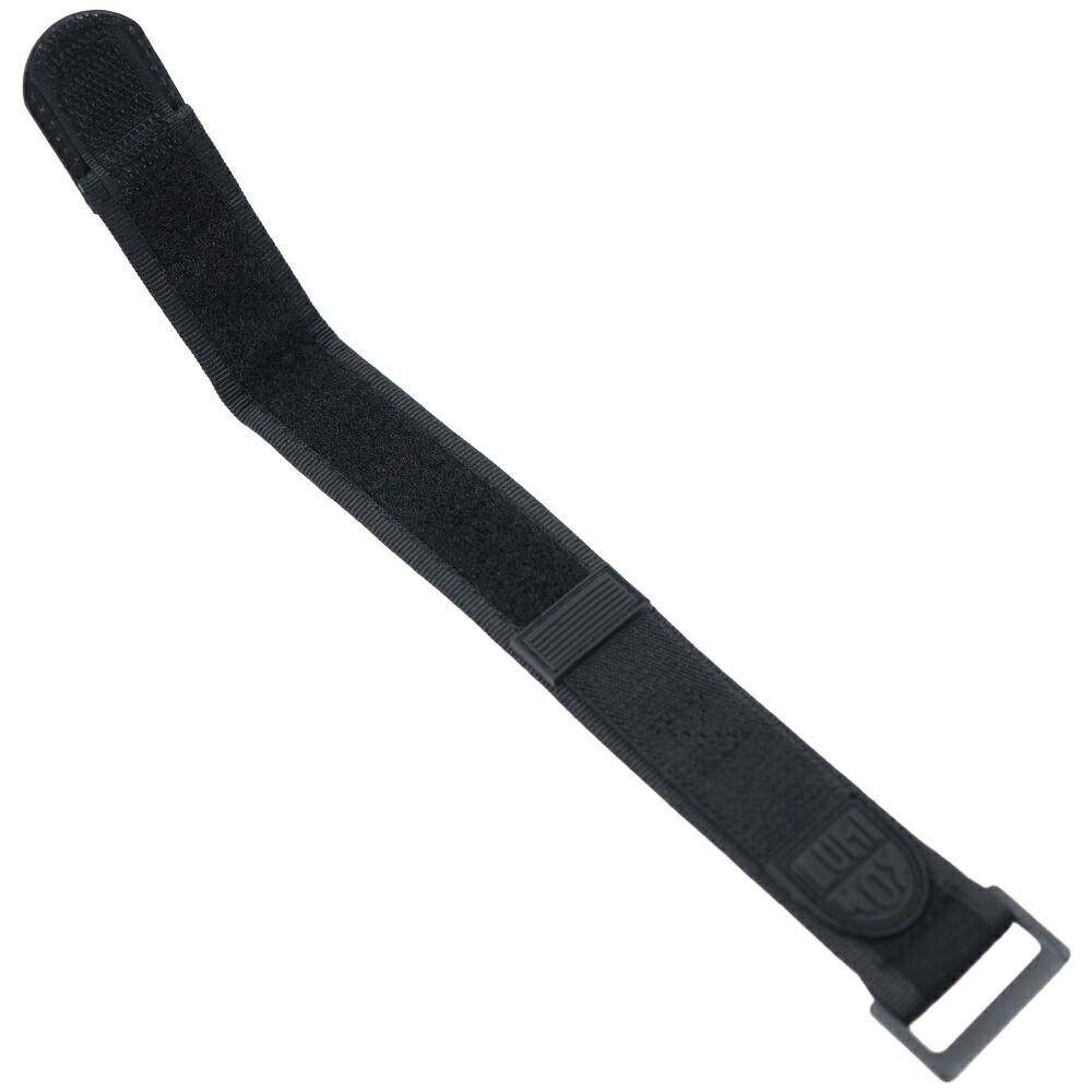 Used Luminox Watch Replacement Belt Strap Band 22mm Navy Seal Velcro Rubber Logo Black Men's LUMINOX FNX.3900.29B.K Navy SEAL Velcro Black