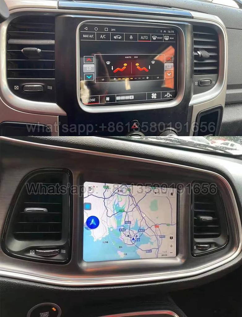 Ysmd8 For Dodge Challenger Charger Durango RAM 1500 2500 For JEEP Grand Cherokee Car Radio Multimedia Player Android Auto Carplay GPS