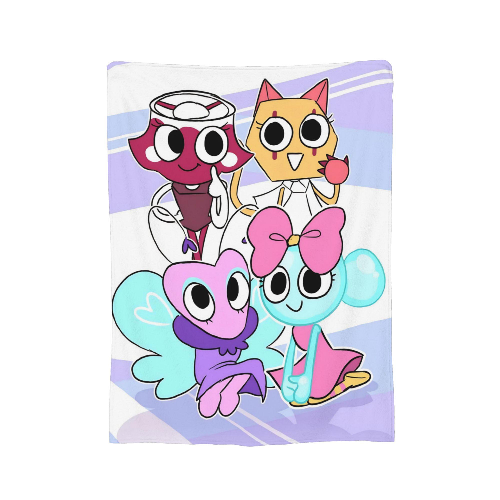 

Плед Dandys World Оксамитовий з принтом Багатофункціональний Надзвичайно теплий Плед для ліжка Автомобіля Постільна білизна Пледи 80x60in