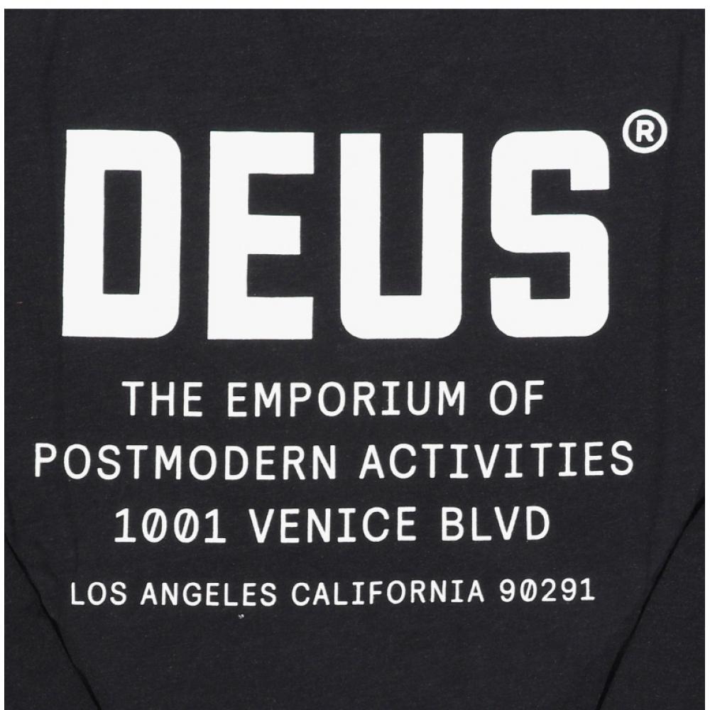 DeuS Ex Machina JoneS Men S Long Sleeve T ShirT Dmp251984 Blk