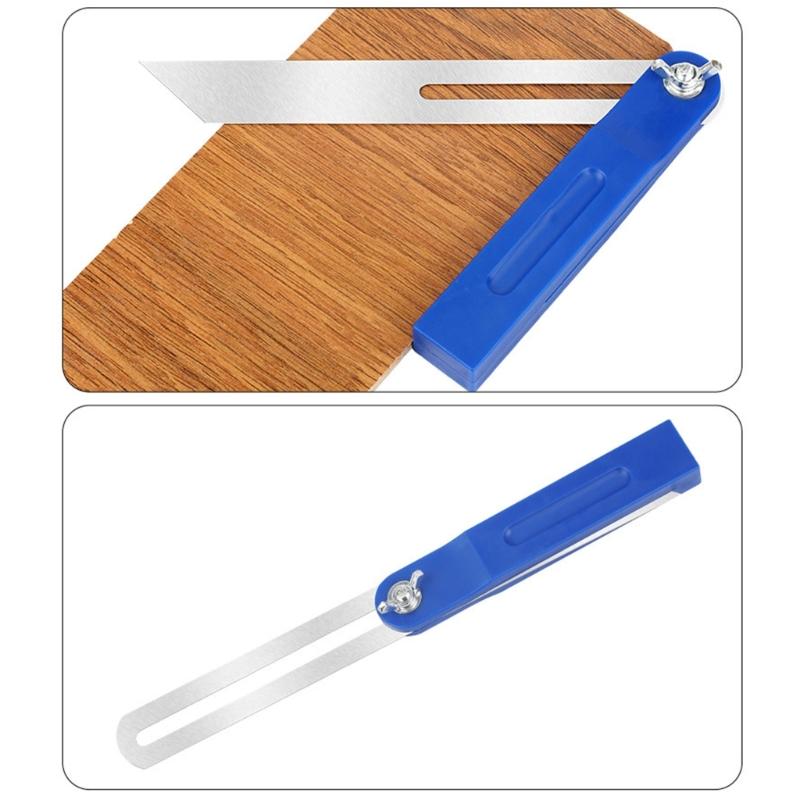 Activity Ruler Protractor Woodworking Square Carpenter Measuring Ruler Finder with Plastic Handle