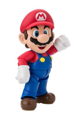 TAMASHII NATIONS Super Mario Mario Approximately 100mm ABS PVC Painted Movable Figure S.H.Figuarts (SUPER MARIO) &