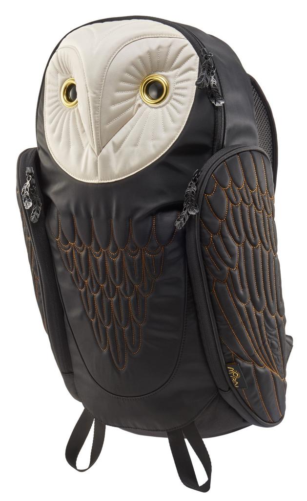 MORN CREATIONS Barn Owl Urban Backpack L Size BLK