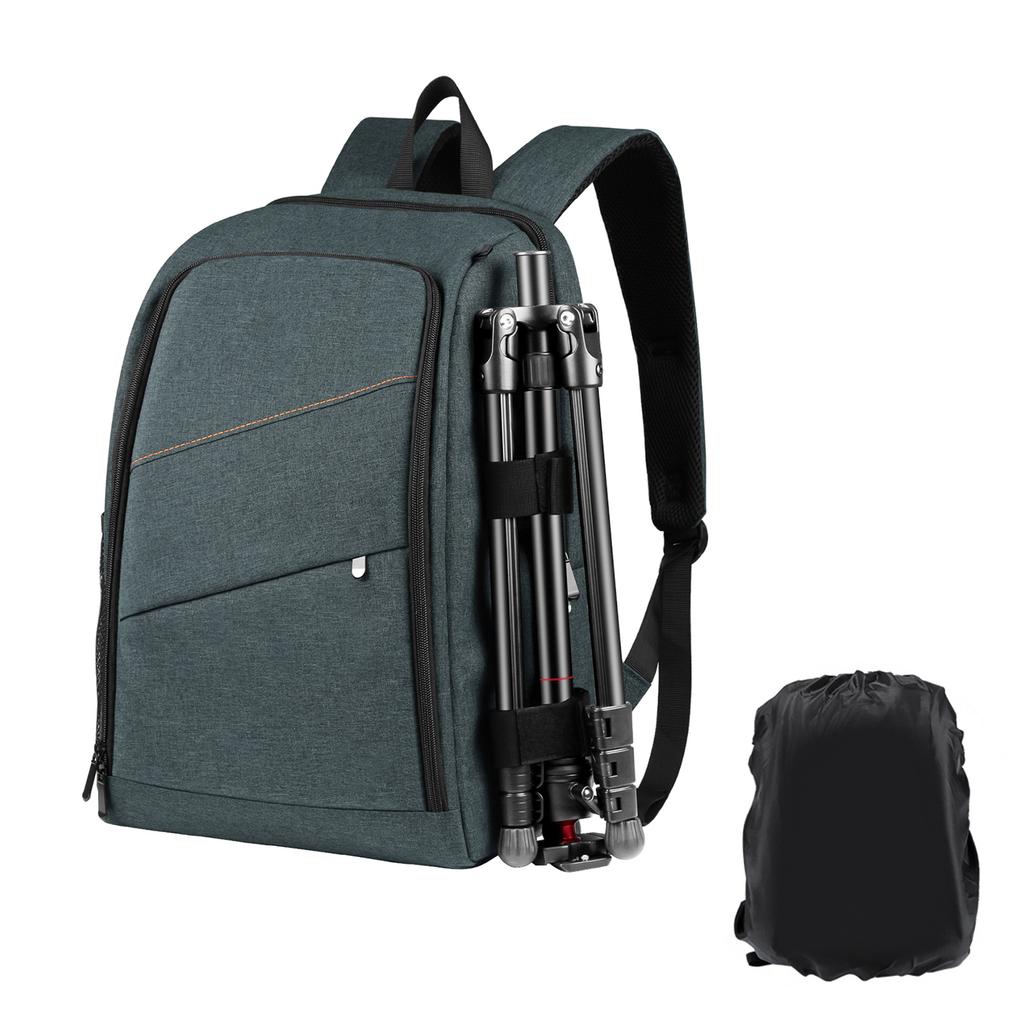 Camera Backpack Travel Camera Bag Large Capacity Camera Case with Laptop Compartment Tripod Holder