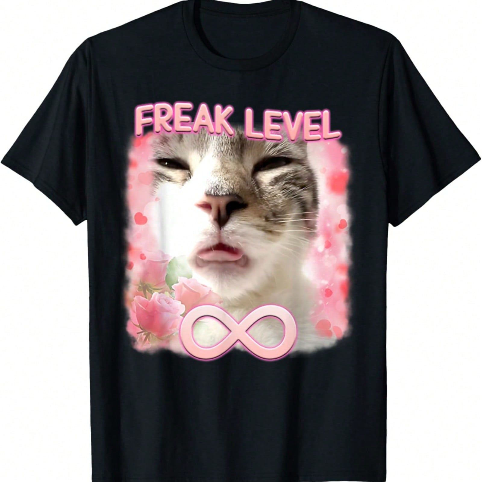 Silly Cat T-Shirt S разноцветный