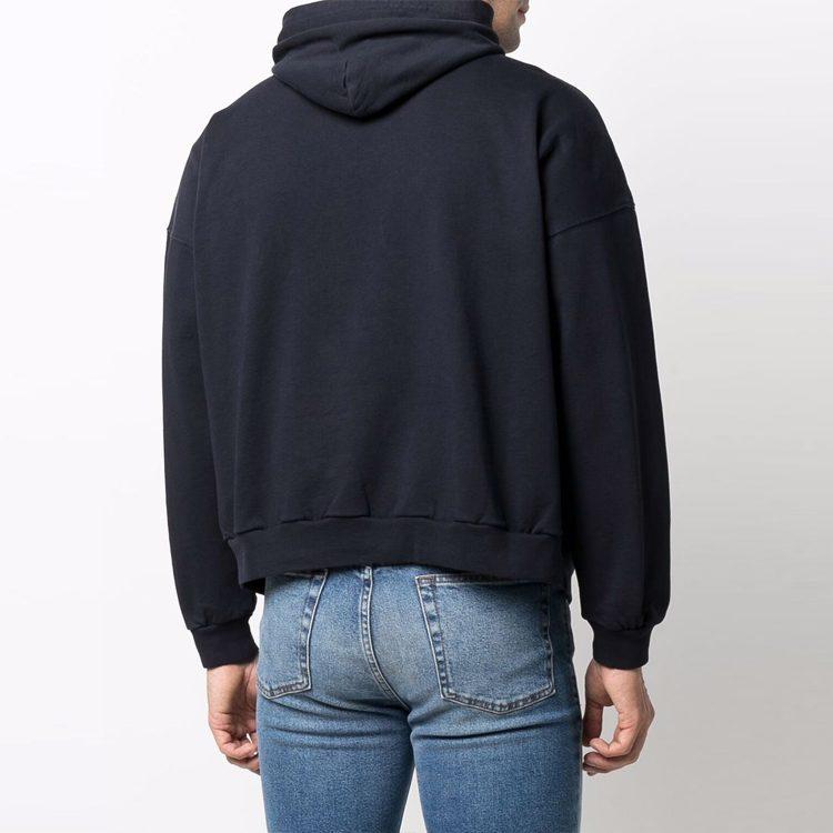 Balenciaga Sweatshirt Loose Fit Unisex Dark Blue 675003TLV908067