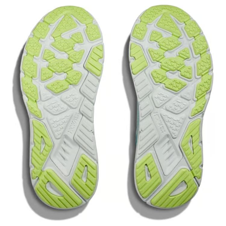 Hoka One One Arahi 7 Comfortable Versatile Shock Absorbing Durable Low Top Trail Running Shoes Women sneaker White Blue 1147890-ISK