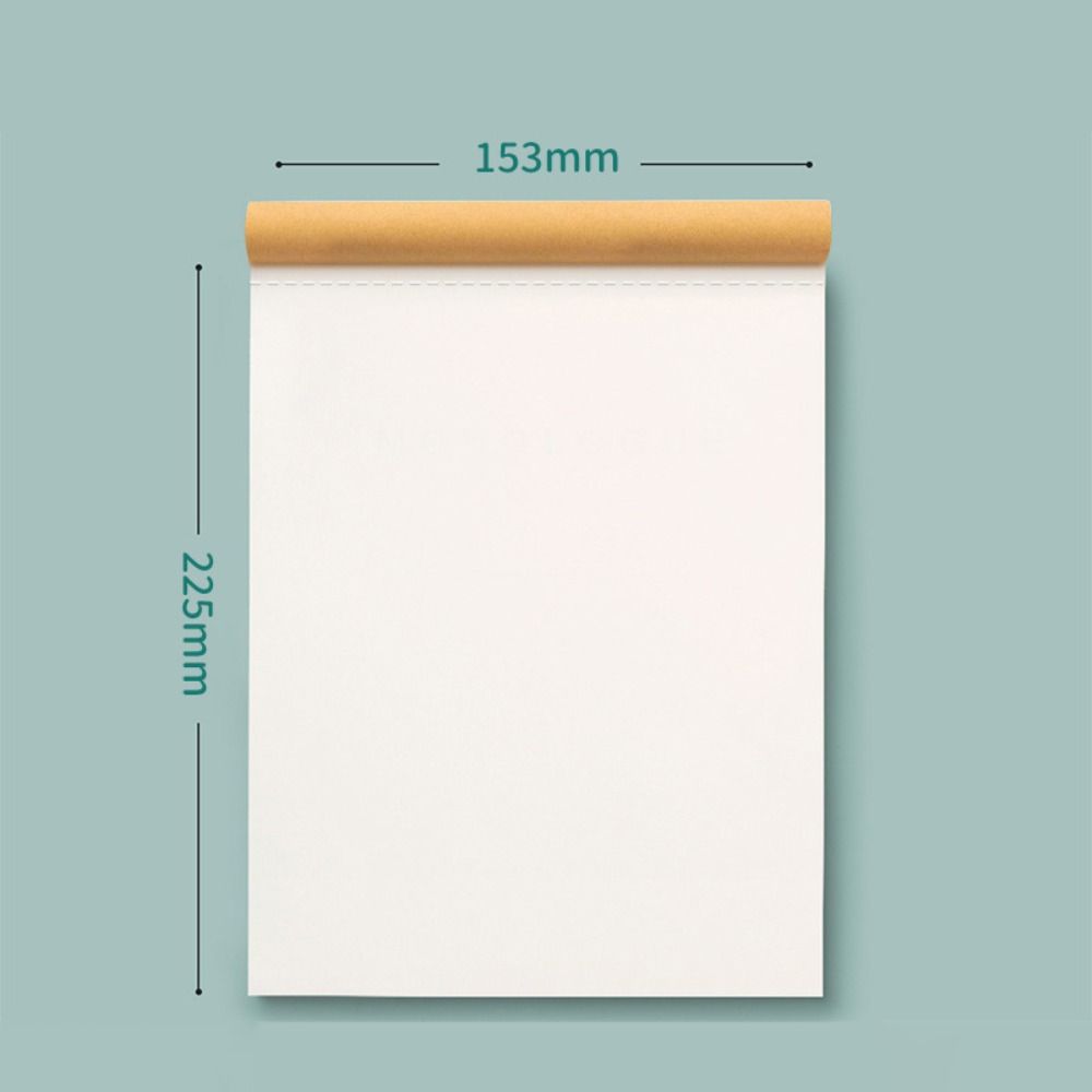 High Quality Blank/Partition Design Draft Book Students Use Tearable Notepad Scratch Paper Gift
