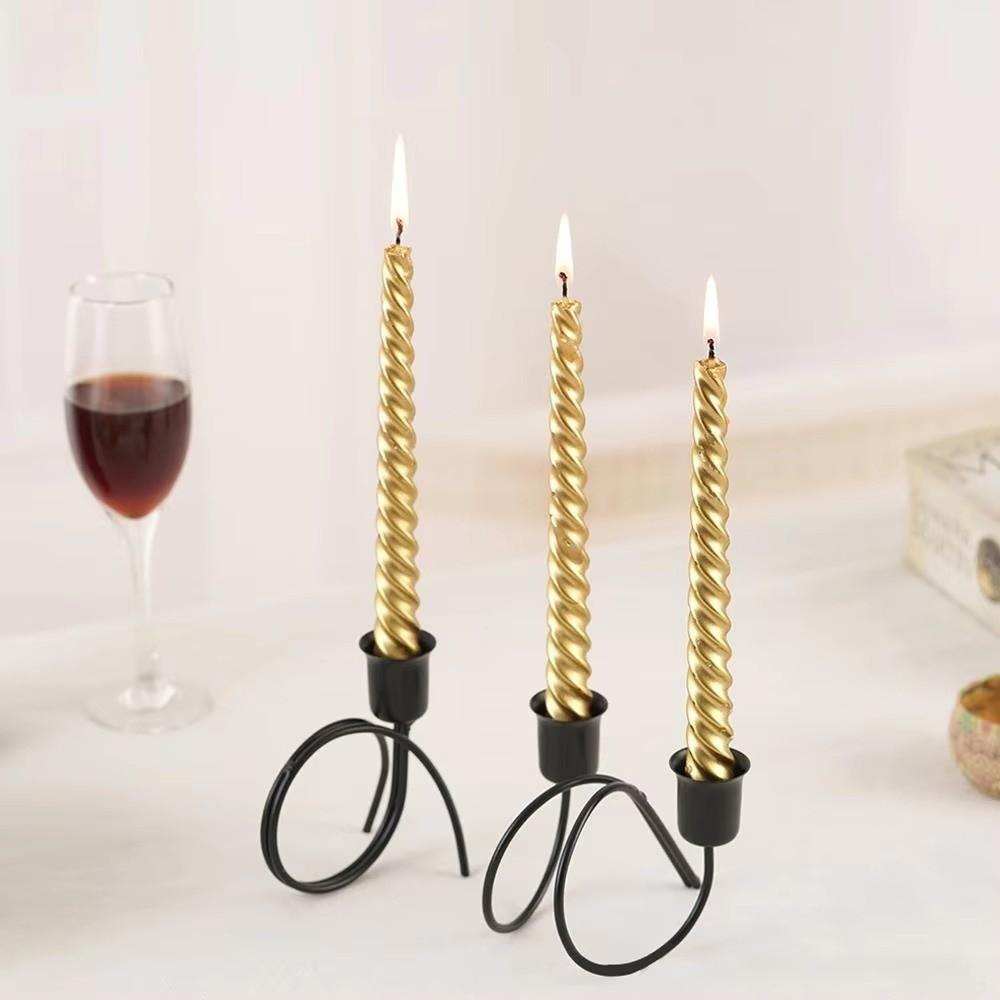 Desktop Adornment Candlestick Holder Home Wedding Decor Candle Stand Tabletop Candle Holders