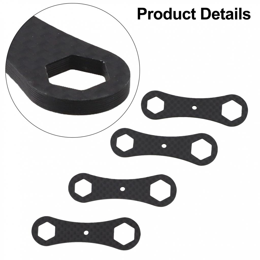 10mm Nut Compatible Carbon Fiber Tool Fishing Reel Wrench