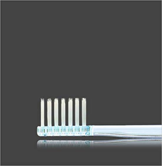 flocked toothbrush For 12 color assortments Two-stage [Clear 20MS] adults,