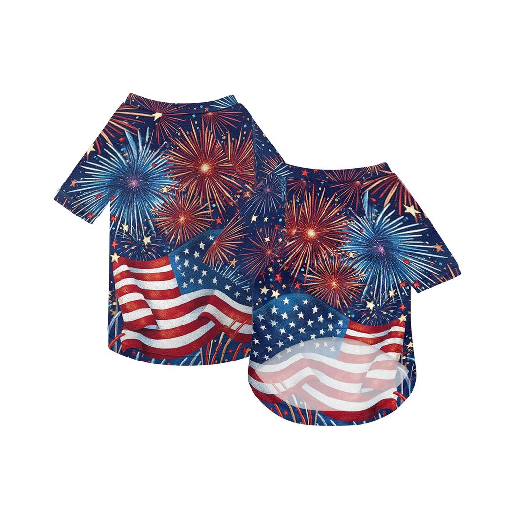 Dog Shirt, Breathable Doggy Tee, Lightweight Pet Clothes Pet Shirt