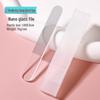Nail Tool Set: Portable Polishing Strip & Nano Glass Nail File