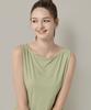 BYC Natural Cooling Boat Neck Sleeveless Top