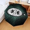 1PC Cori-tiba Football Club Crest Printed Umbrella Folding umbrella, automatic umbrella 8-Frame for Travel, camping Fan gifts Christmas Gifts