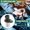 Motoforti Engine Camshaft Position Sensor Cam Position Sensor for Jaguar XKR 2000-2009 ABS Metal No.XW436C315BB Black Silver Tone