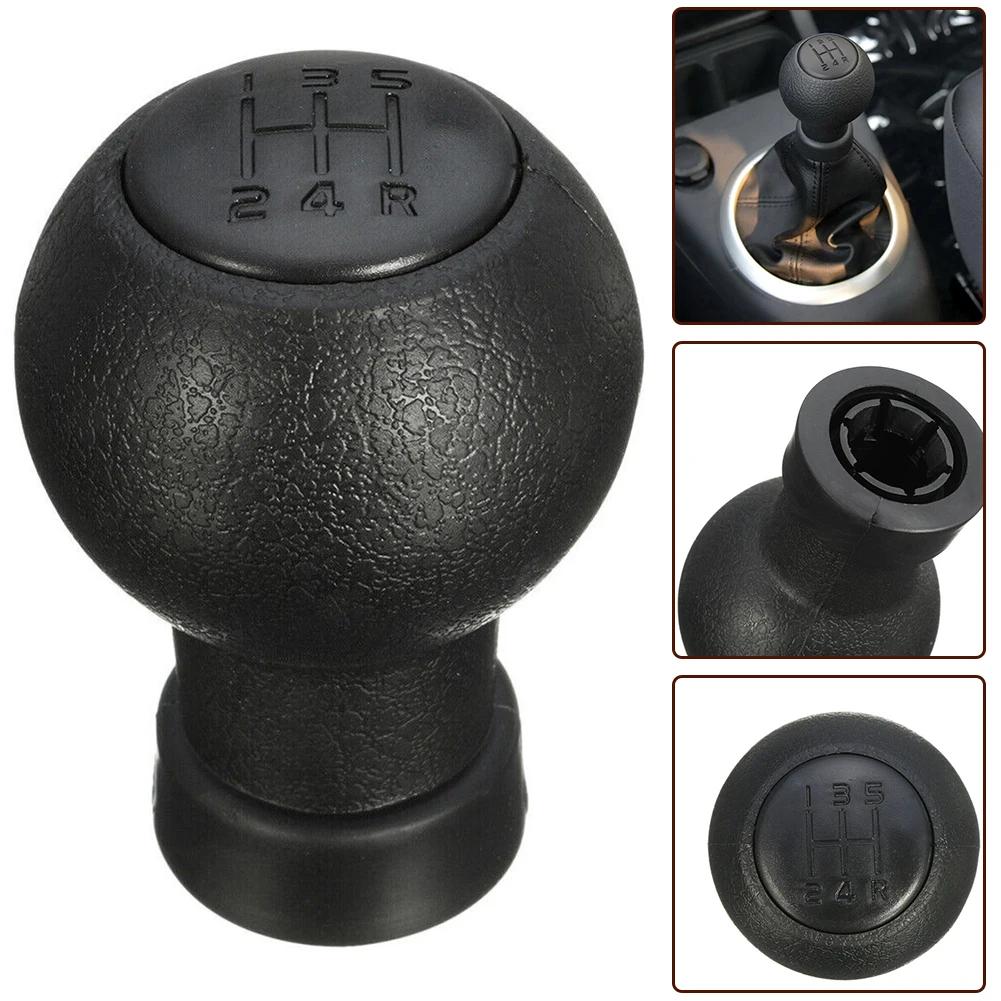 Auto Parts Shift Knob Black Car Accessories Auto Parts Replacement Tool Waterproof Elegant Design Exquisite New Practical