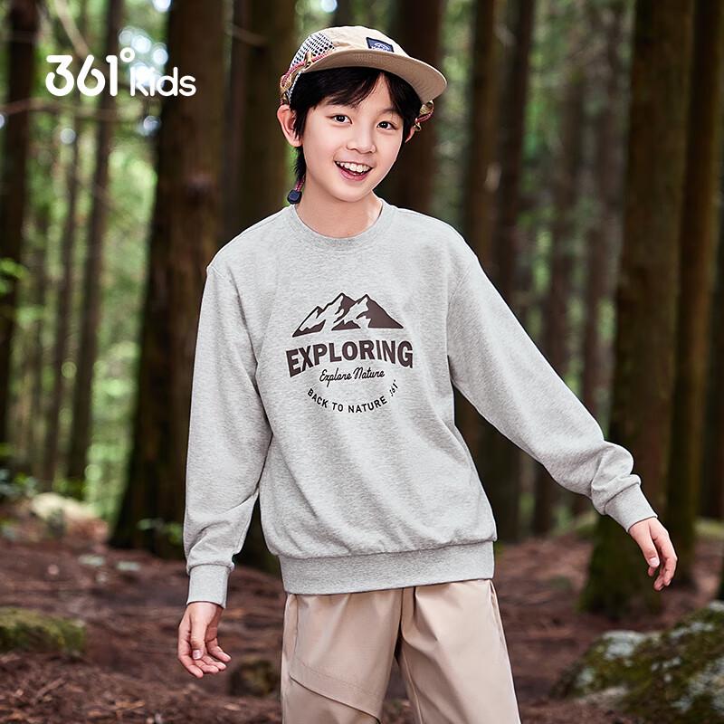 361° Kids' 2025 Autumn Lightweight Outdoor Sports Pullover Sweatshirt