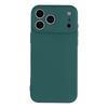 For iPhone 17 Pro Case TPU Back Soft Anti-Scratch Fiber Lining Phone Cover