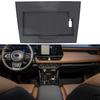 Car Central Control Wireless Charging Silicone Pad For Subaru Outback 2026 Black Interior Accessories North US
