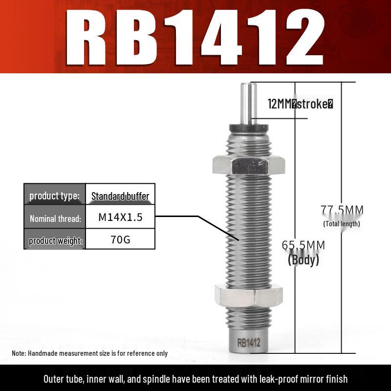 Amortizor Hidraulic cu Tampon pentru Roboți AC0806 1007 AD1416