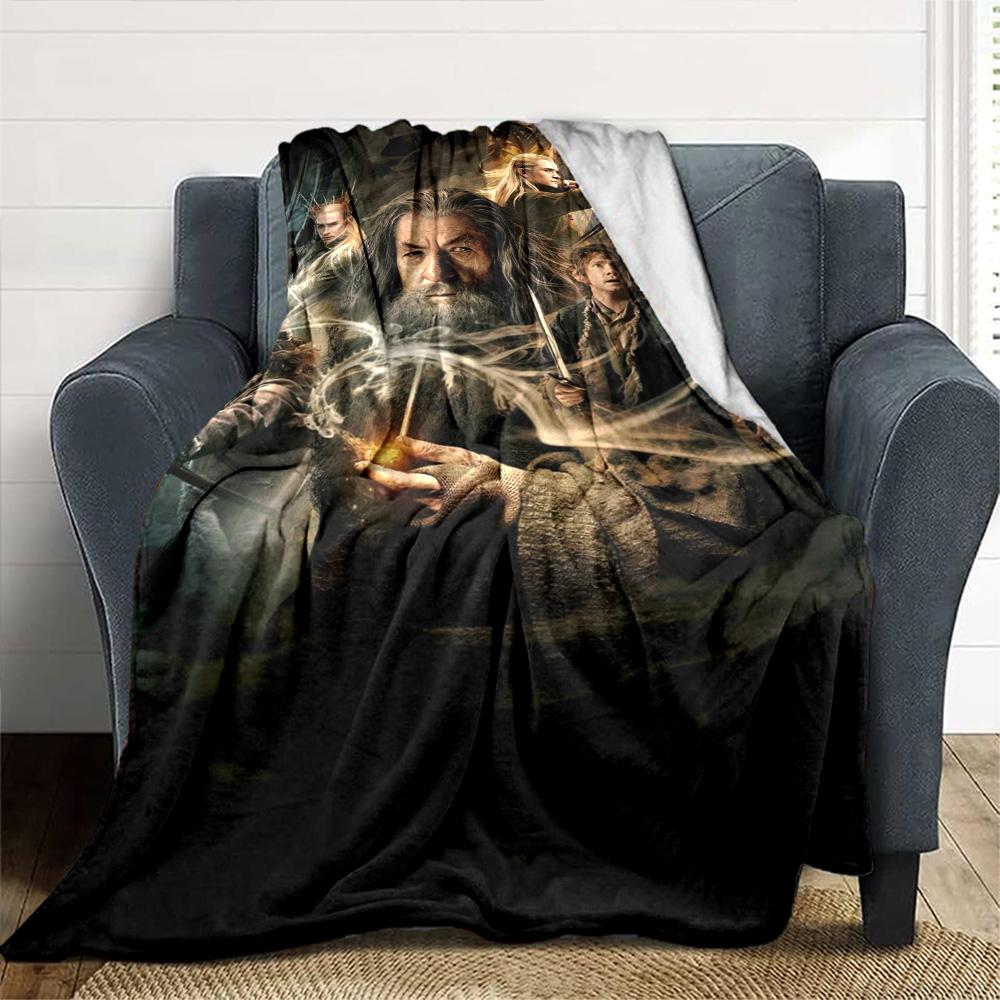 Lord Rings Blanket Soft Warm Cozy Perfect for Office Picnics Office Chair for All Occasions Warmthful Decor Birthday Christmas Gift Blanket