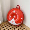Cute Pattern Cartoon Donut Shaped Large Capacity Children Backpack School For