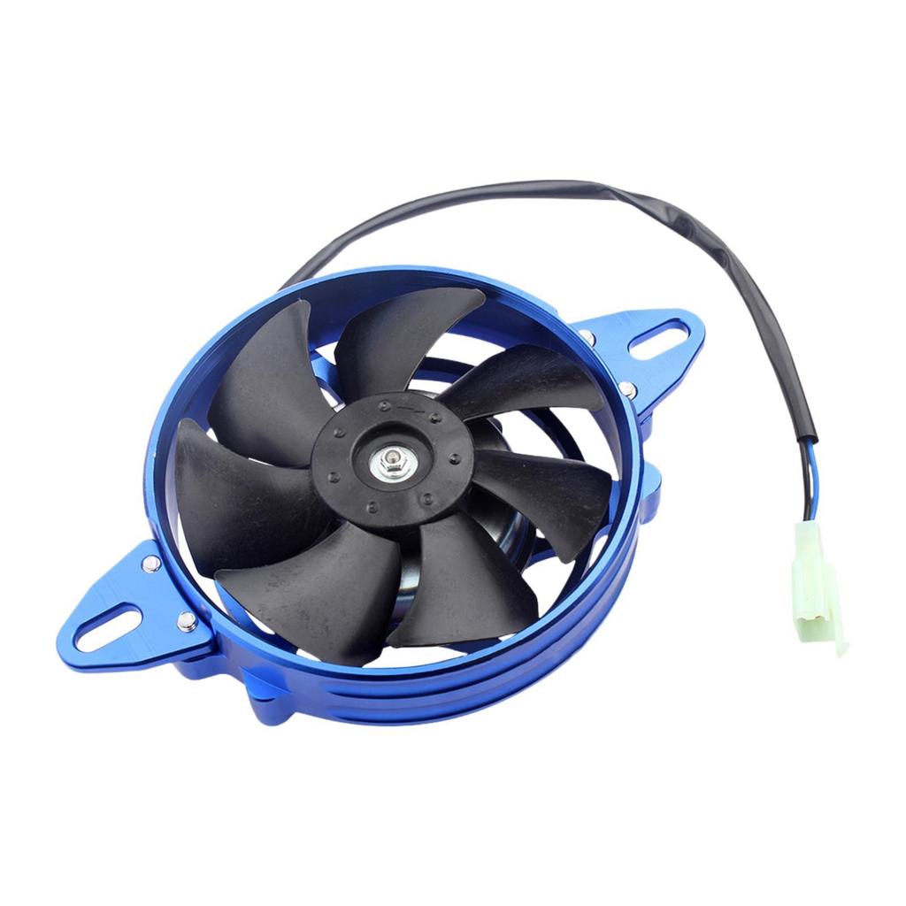 Radiator Cooling Fan Easy Installation Electric Cooling Fan for Motorcycle Pit Bike Quad 125cc 150cc 200cc 250cc 4 Wheeler