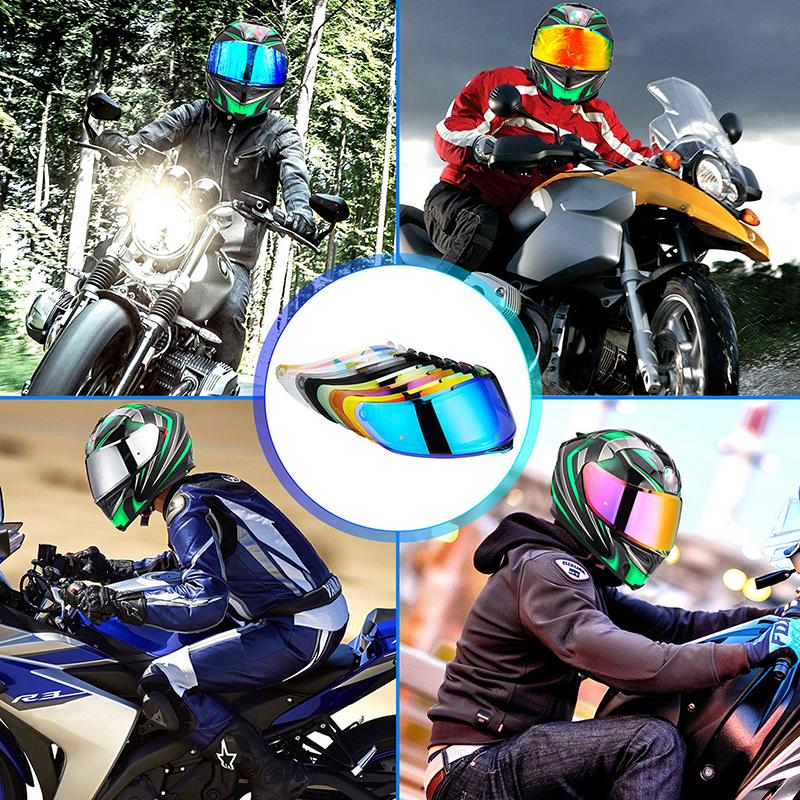 Helmet Visor For Mt Thunder 4 Sv Helmet Mt-V-28B Replacement Helmet Face Shield Glasses Goggles Screen Helmet Part Accessories