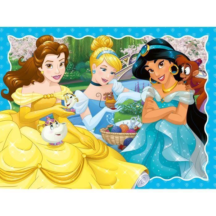 Ravensburger Disney Princess 4 Dans Une Boîte Puzzles