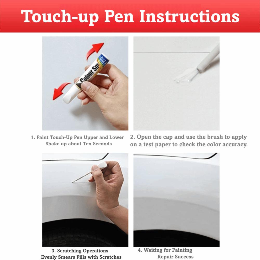 High Gloss Paint Scratch Repair Brush Remover Tire Paint Brush Touch Up Brush Auto Styling