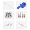 11pcs Professional ABS Plastic Watch Repair Tool Blue Color Watchband Repair Tool Watch Repair Kit Watchband Replacement