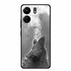 Phone Cases for Redmi 13C 13R Soft Silicone TPU Cover for Xiaomi Redmi13 C R Animal Wolf Funda Vividly Lion Tiger Capa 13 C R