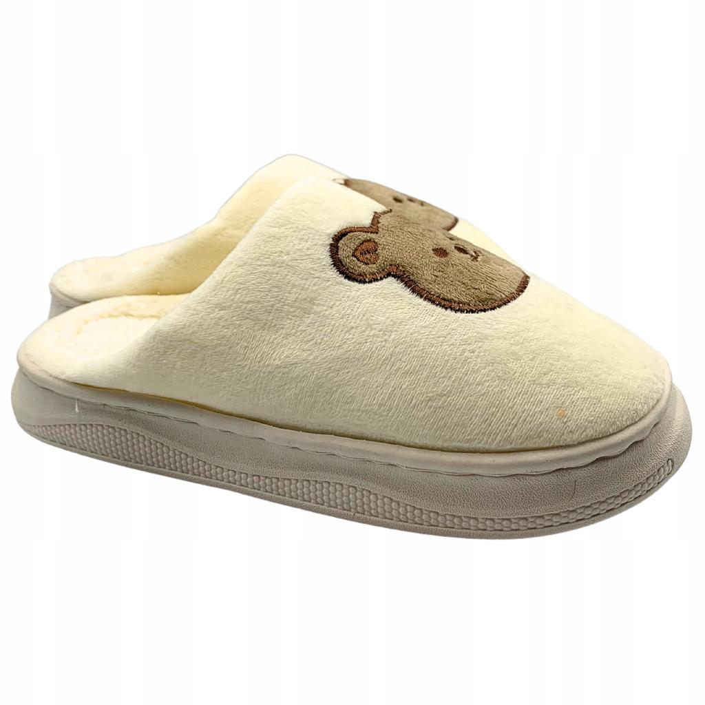 Winter Slippers Teddy Bear Women's Children's Warm Slippers S. 38-39