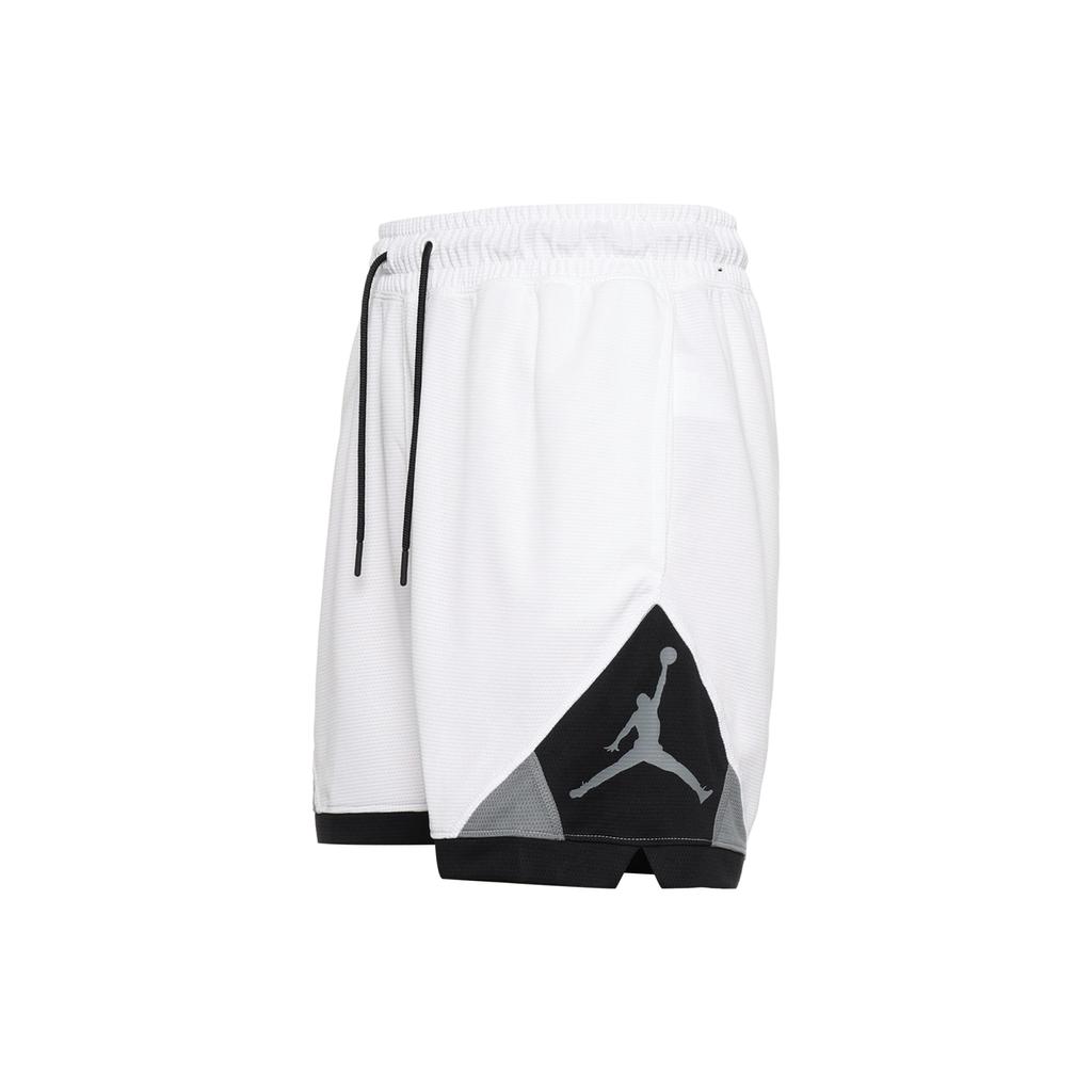 Air Jordan Diamond Breathable Quick-Dry Athletic Training Shorts Unisex Bottoms White CV3087-100