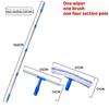 Stainless Steel Window Cleaning Equipment Tool With Extendable Pole For Home Cleaning And Glass Maintenance