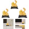 Year of Snake Sculpture 2025 Chinese New Year Gift for Office Entrance Shelf