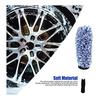 Car Wash Wheel Rim Brush Cleaning Towel Set Car Wash Brush for Wheels Soft Wheel Brush Tire Cleaning Sponge Wheel 360 Degree Cleaning Processing Car