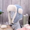 Lady Men Aviator Trapper Hat Cap Ski Ushanka Russian Cossack Faux Fur Winter