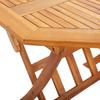 vidaXL Gartentisch Klappbar 135x85x75 cm Massivholz Akazie
