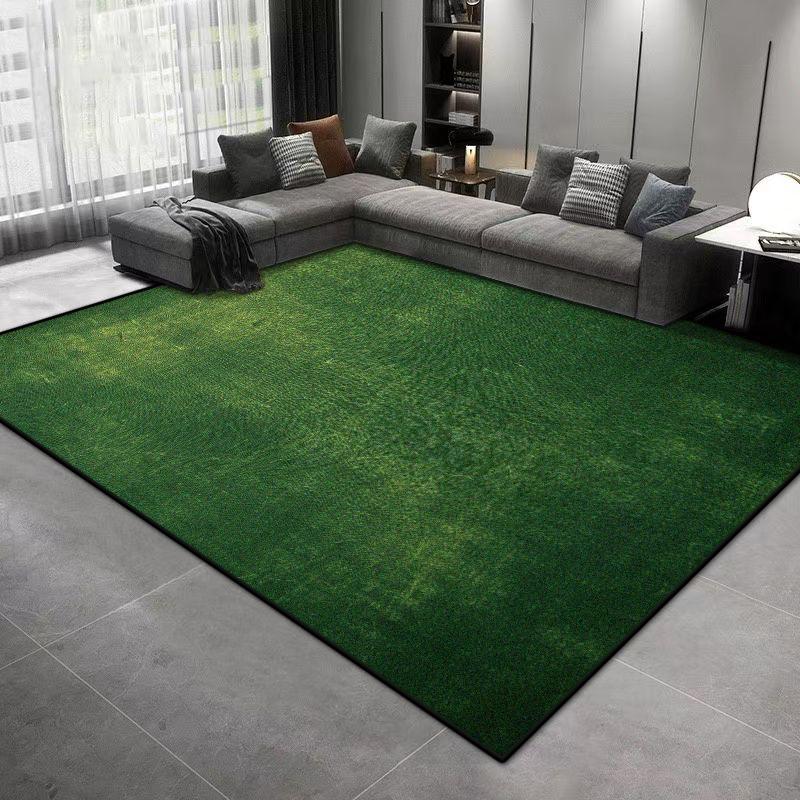 Modern Solid Color Carpet Luxury Bedroom Decoration Customizable Rugs Machine Washable Living Room Soft Fluffy Floor Mat Lounge