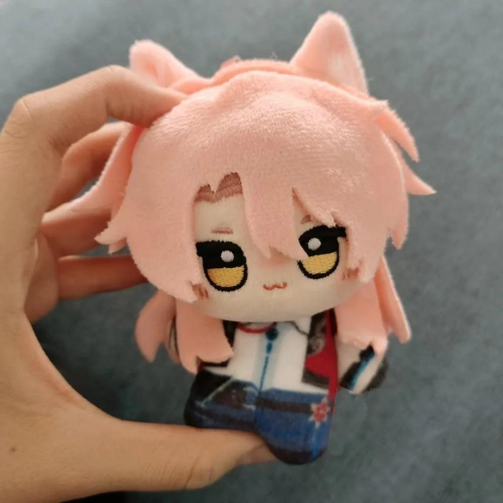 Hra Honkai: Star Rail 10cm plyšová panenka Sparkle Firefly Bailu Dan Heng Nunu s potištěným vzorem přívěsek na klíče dárek