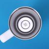 Large Capacity Insulated Stainless Steel Car Cup with Handle and Straw - Double Layer for Cold Retention (Ice Buster)