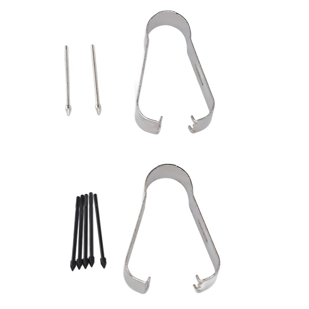 7Pcs Touch Screen Pen Nibs Ti Alloy Replacement Tips with Tweezers for Galaxy Tab S9 S9FE+ S9 Ultra 8 S8+ S8 Ultra S7