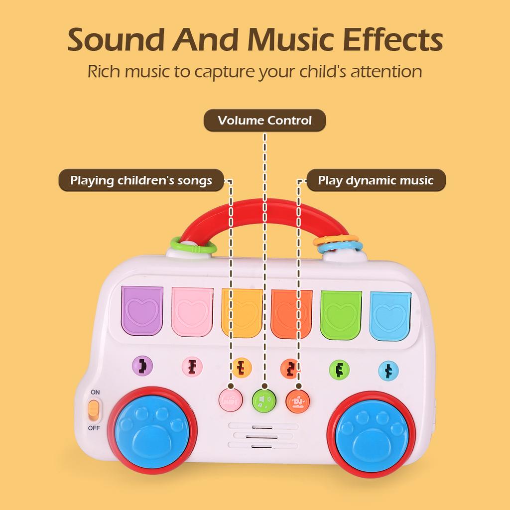 Upgrade infant Pop Up Toy Montessori Fine Motor Skill Training Press Pull Click Animal Car Button Instructive Playthings Designed For Infant