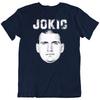 Jokic Face, Nikola Jokic Vector Professional Sport Lover T Shirt Tee Gift New