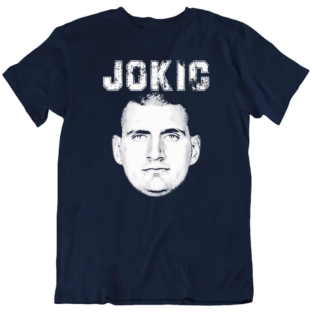 Jokic Face, Nikola Jokic Vector Professional Sport Lover T Shirt Tee Gift New 3XL